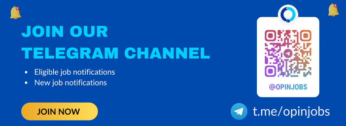 Telegram Channel - OPIN Jobs
